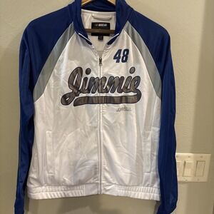 Jimmie‎ Johnson NASCAR Sz XL Jacket Coat EUC Athleisure Sporty